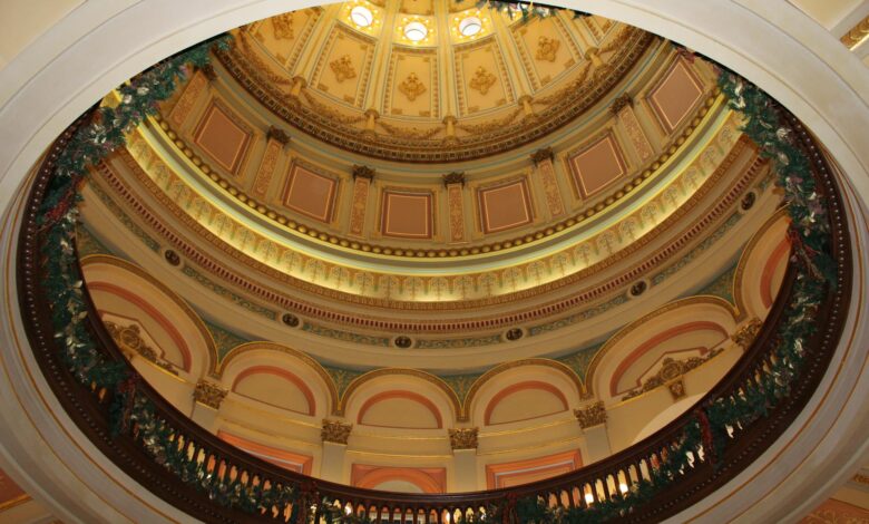Texas State Capitol building in Austin where Governor Abbott has served for over a decade