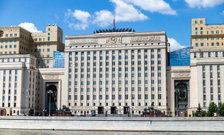Modern government building with columns representing political leadership and governance