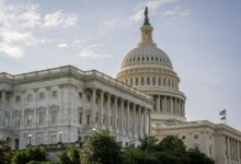 United States Capitol building where Senate Republicans are debating constitutional amendment proposals