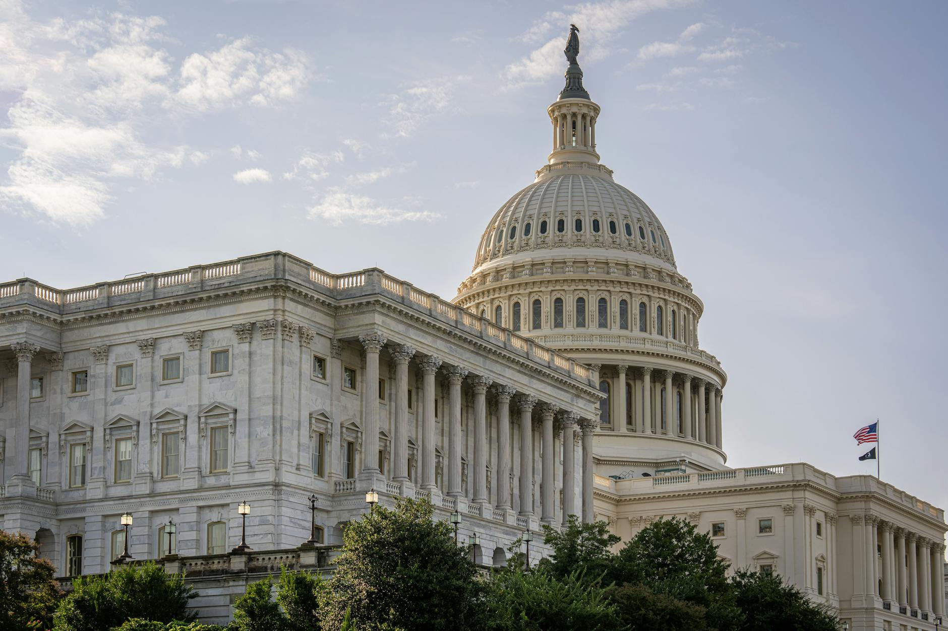 United States Capitol building where Senate Republicans are debating constitutional amendment proposals