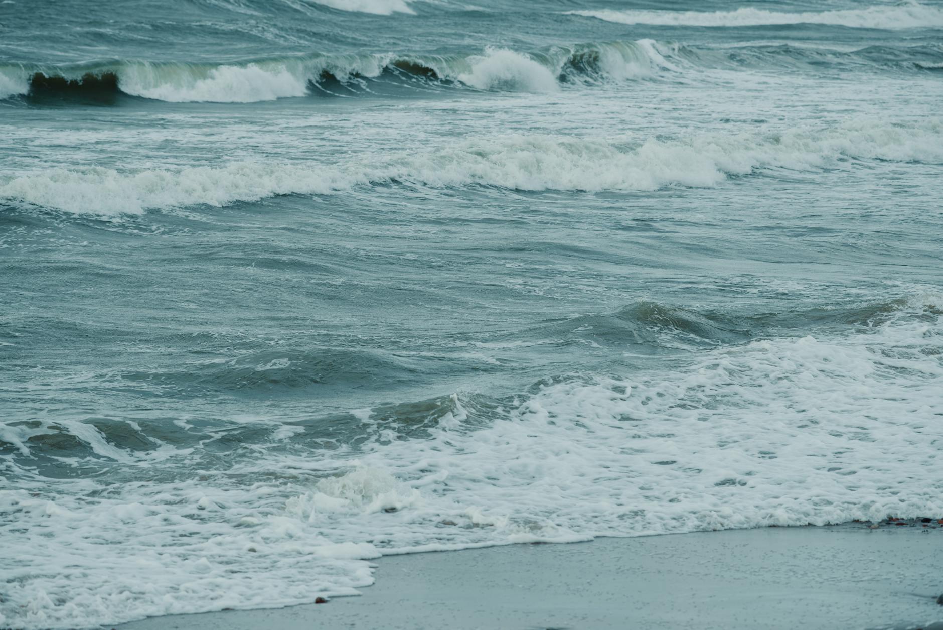 Ocean waters that contribute to underwater melting of Antarctic ice shelves