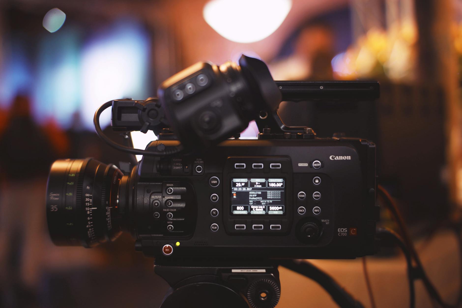 Digital video camera equipment for content creation and streaming