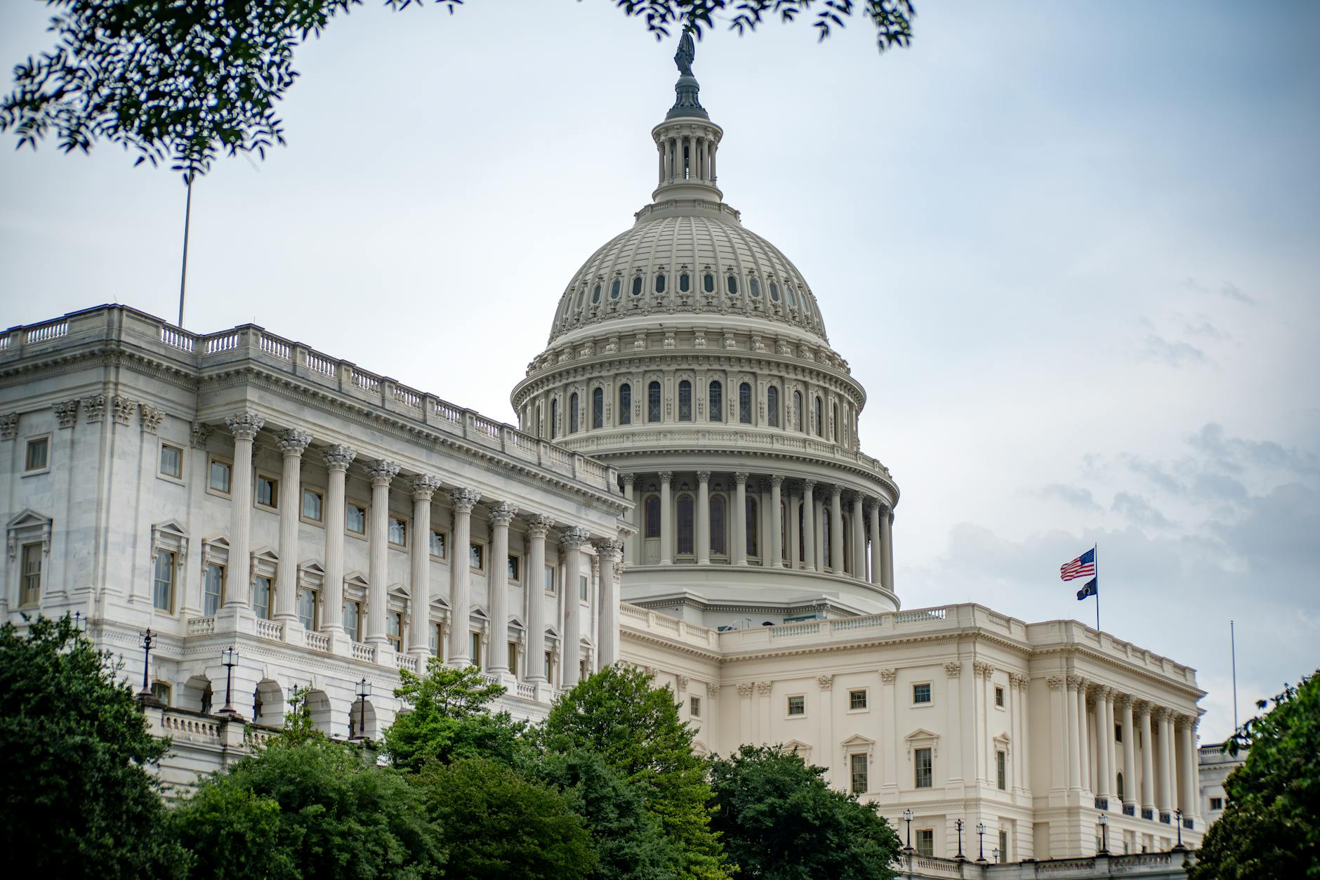 United States Capitol building where congressional debates over card fees are taking place