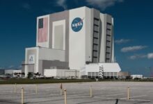 A rocket on a launch pad representing Boeing's Starliner space program challenges