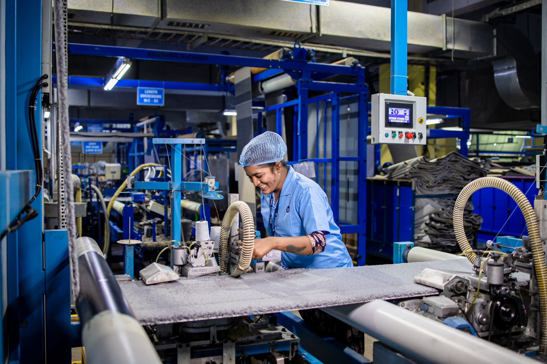 Industrial manufacturing facility in India representing Apple's production expansion efforts