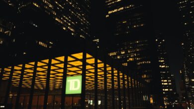 Modern bank headquarters building representing JPMorgan's global financial infrastructure