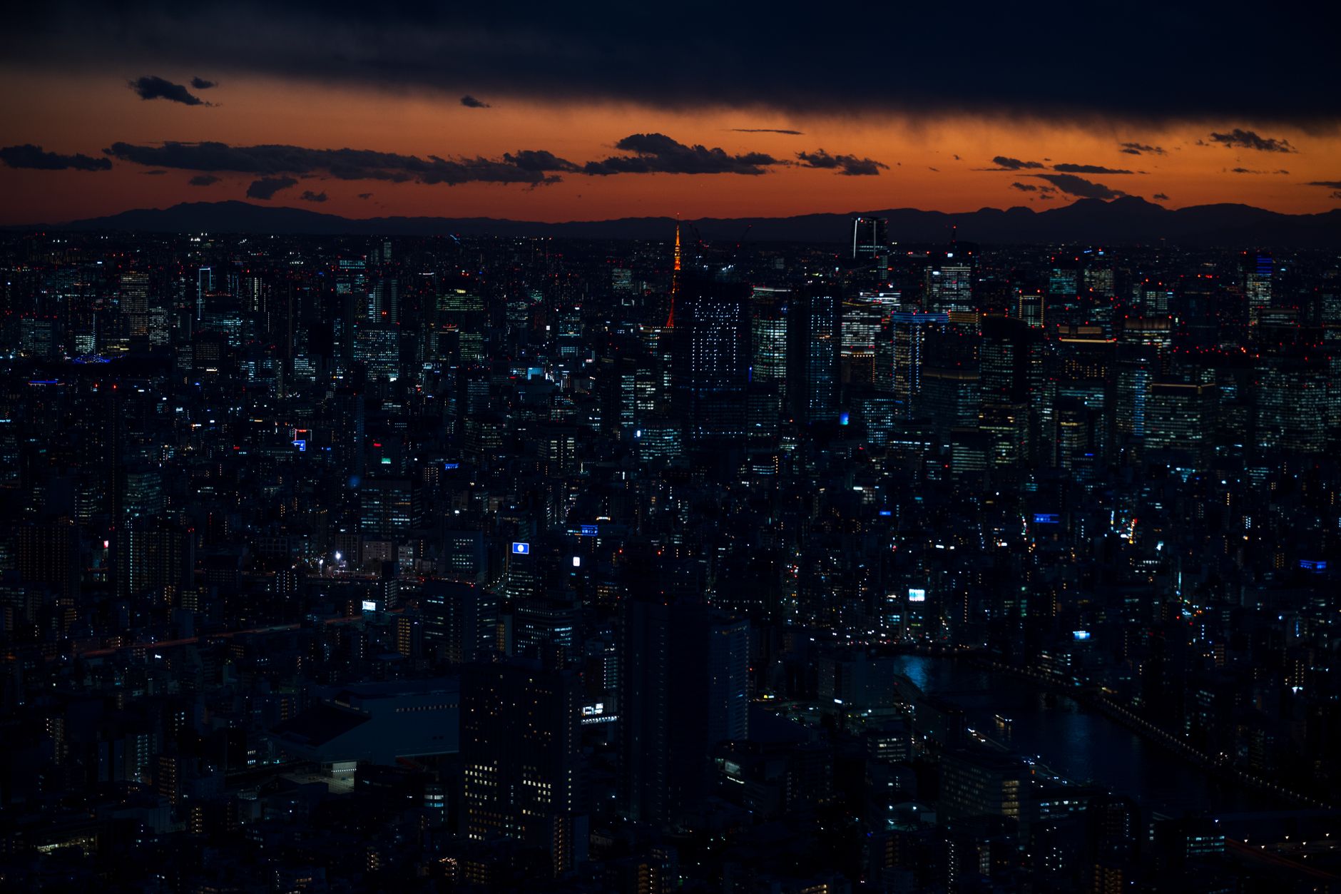 Tokyo cityscape representing SoftBank's Japanese corporate headquarters and global investment reach