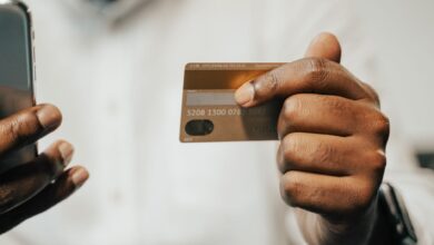 Person using a smartphone to make a digital payment transaction
