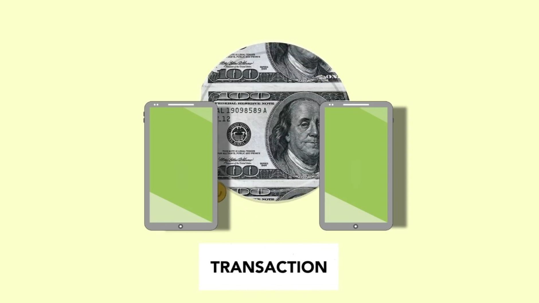 Smartphone displaying a digital payment interface representing global fintech transactions