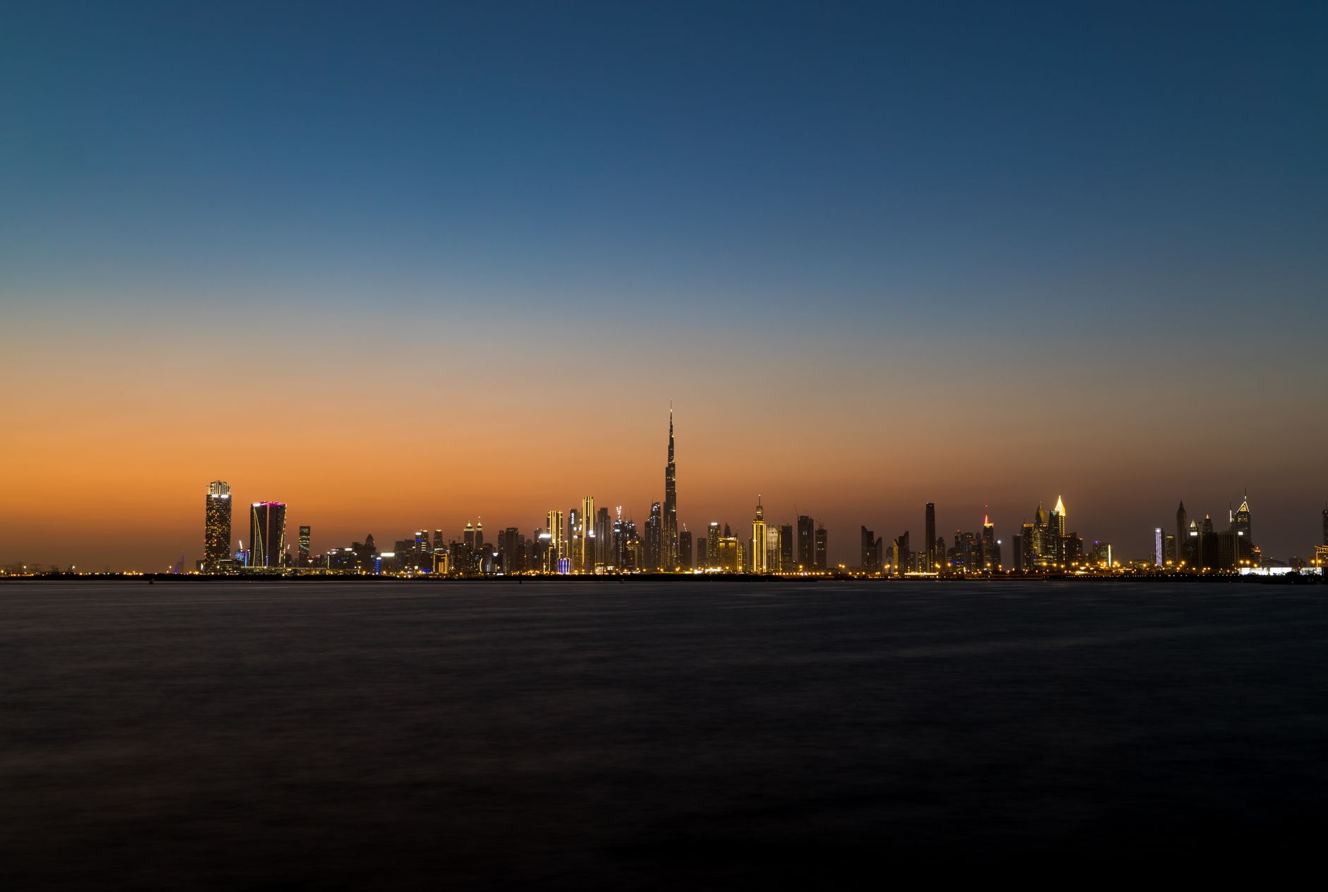 Modern skyline of a Gulf city representing the region's AI infrastructure ambitions