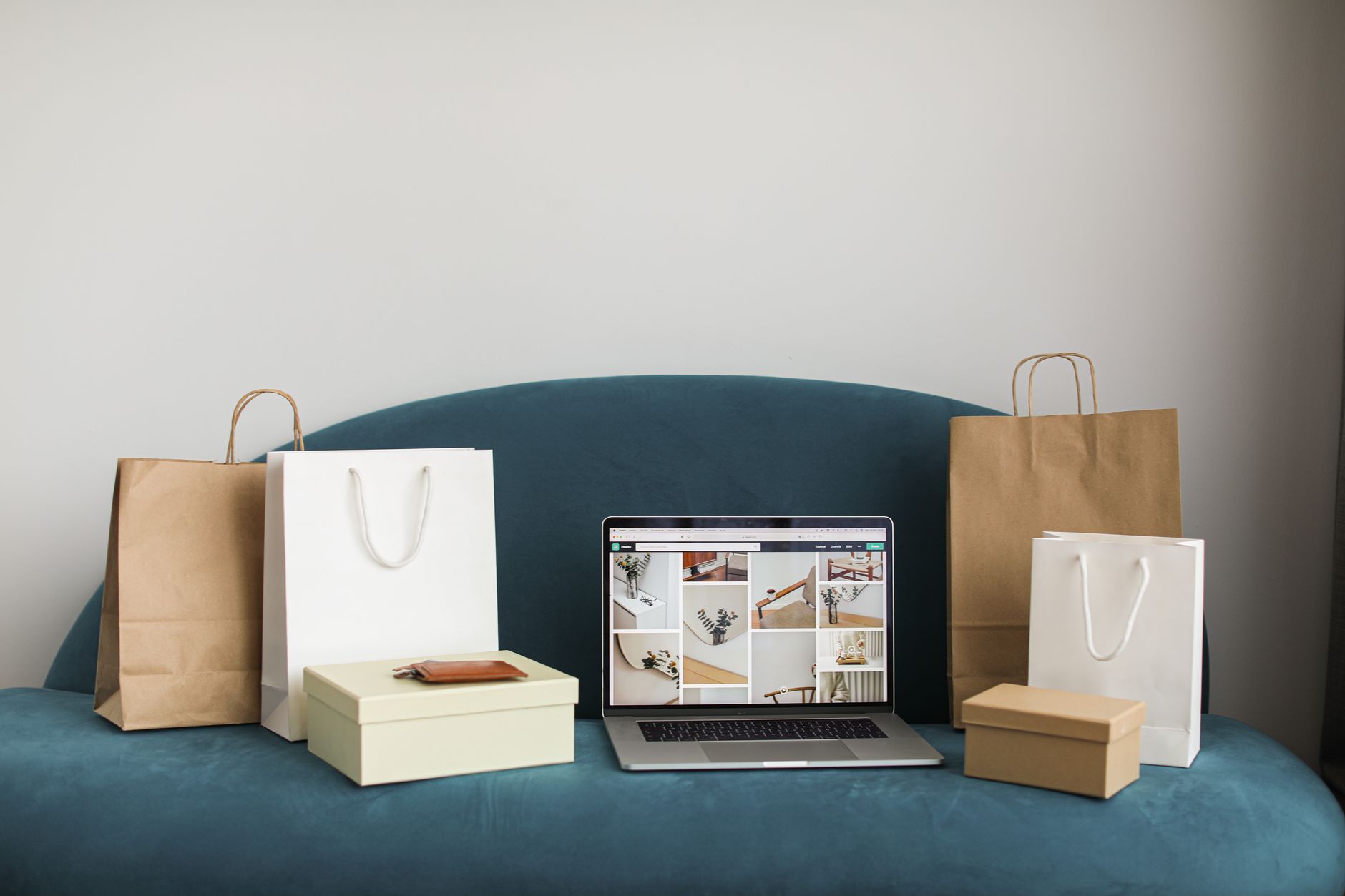 Stacked shipping boxes representing cross-border e-commerce deliveries affected by U.S. tariff changes