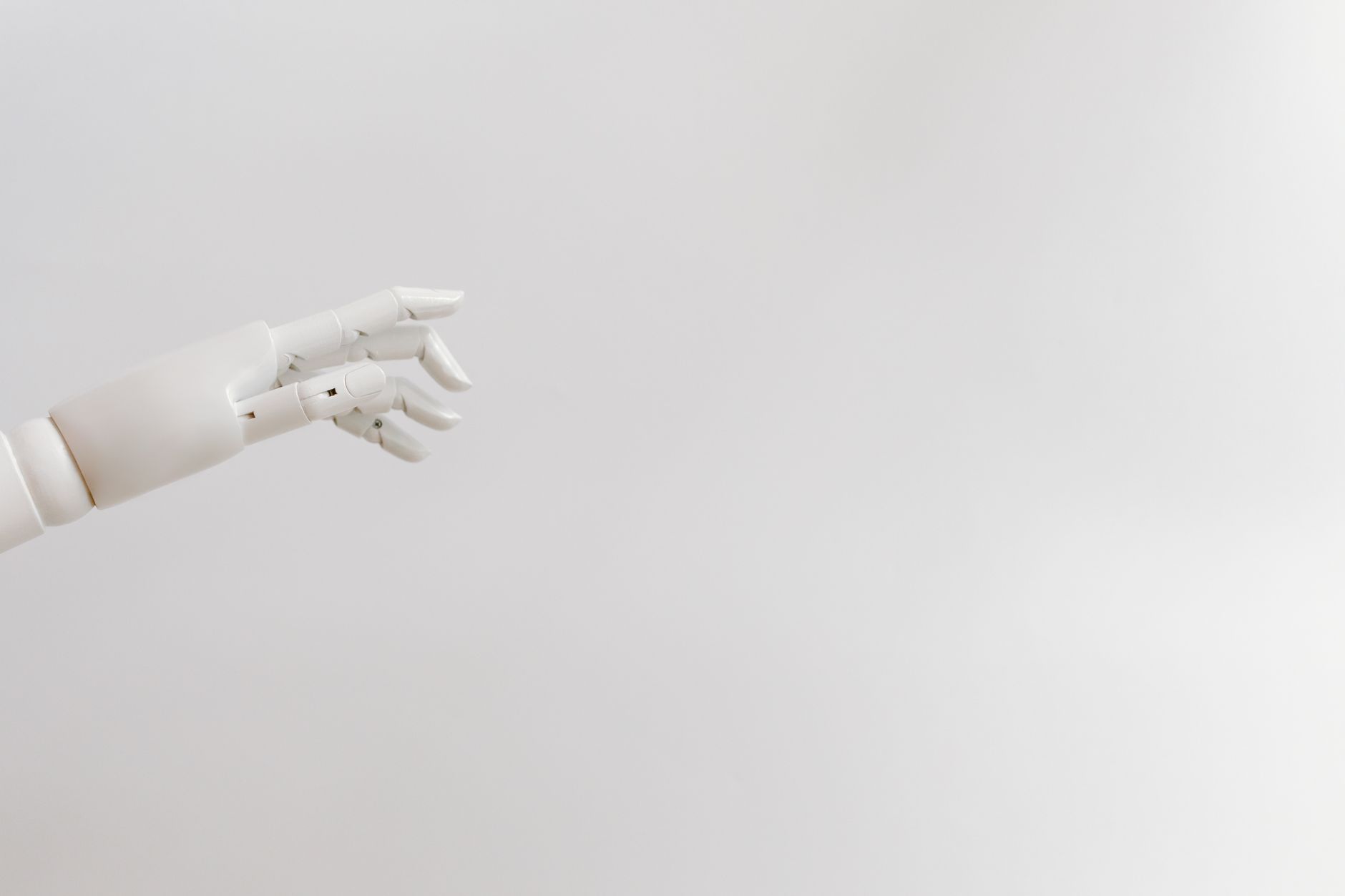 Abstract visualization of AI-driven automation processes and data flow in a corporate environment