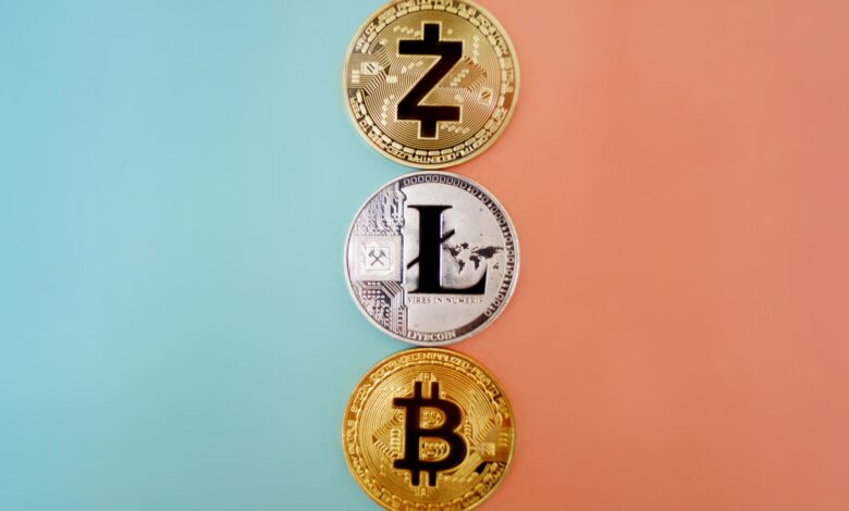 Legal documents and digital currency symbols representing cryptocurrency regulatory proceedings