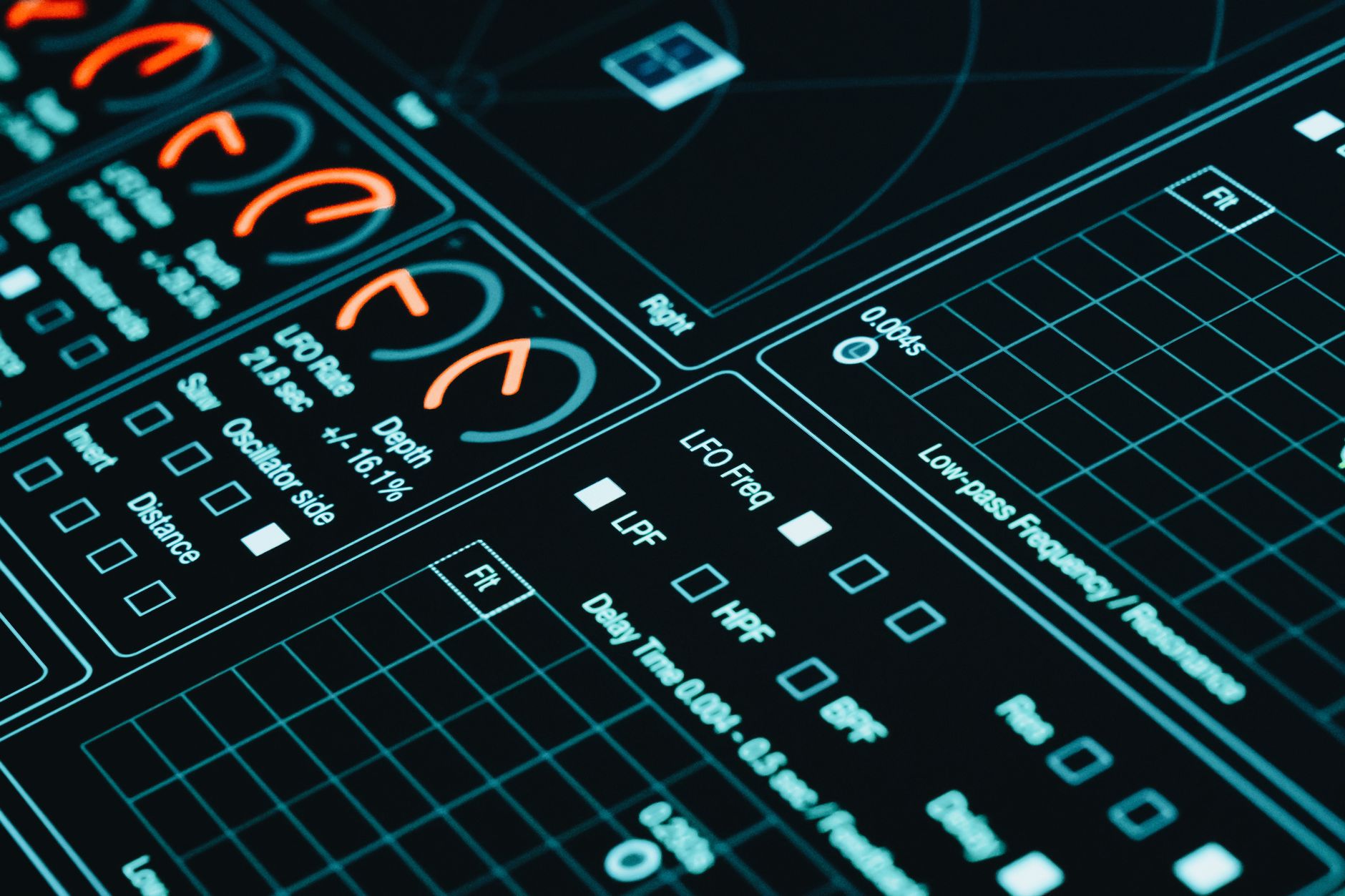 Developer viewing an AI analytics dashboard on a computer screen