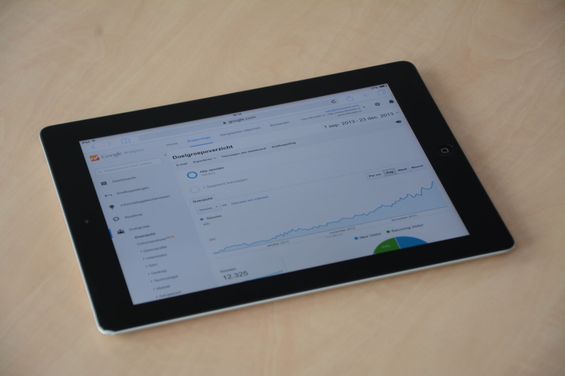 Digital data analytics dashboard representing AI platform commercial deployment